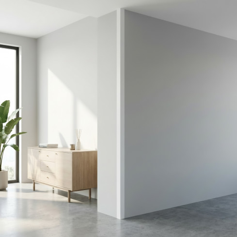 Corner guard, wall trim, white