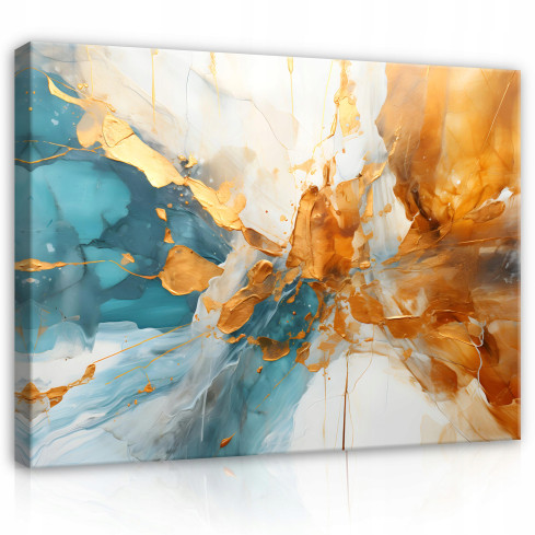 ABSTRACTION MARMUR Image On Canvas Wall For Bedroom Living Room Large 100x70