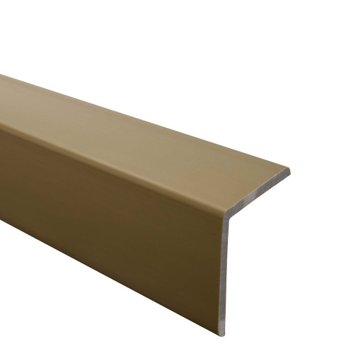 PVC Corner trim, brass