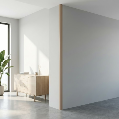 Corner guard, wall trim, beige