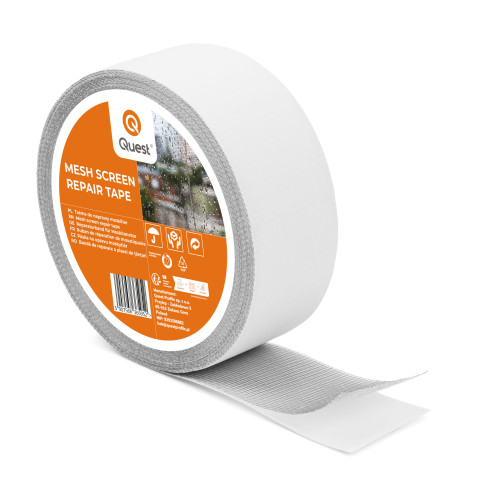 Self-adhesive repair tape for mosquito nets, patch for insect screens, 50mm/20m