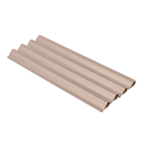 Clip for fixing panel strip - fence tape, beige