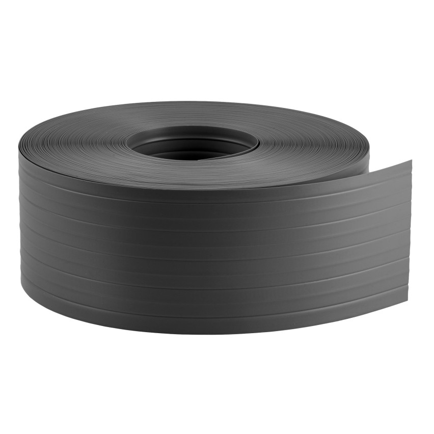 PVC fence strip 10 cm, narrow slat for premium panel fences, 900 g/m2, anthracite RAL 7016