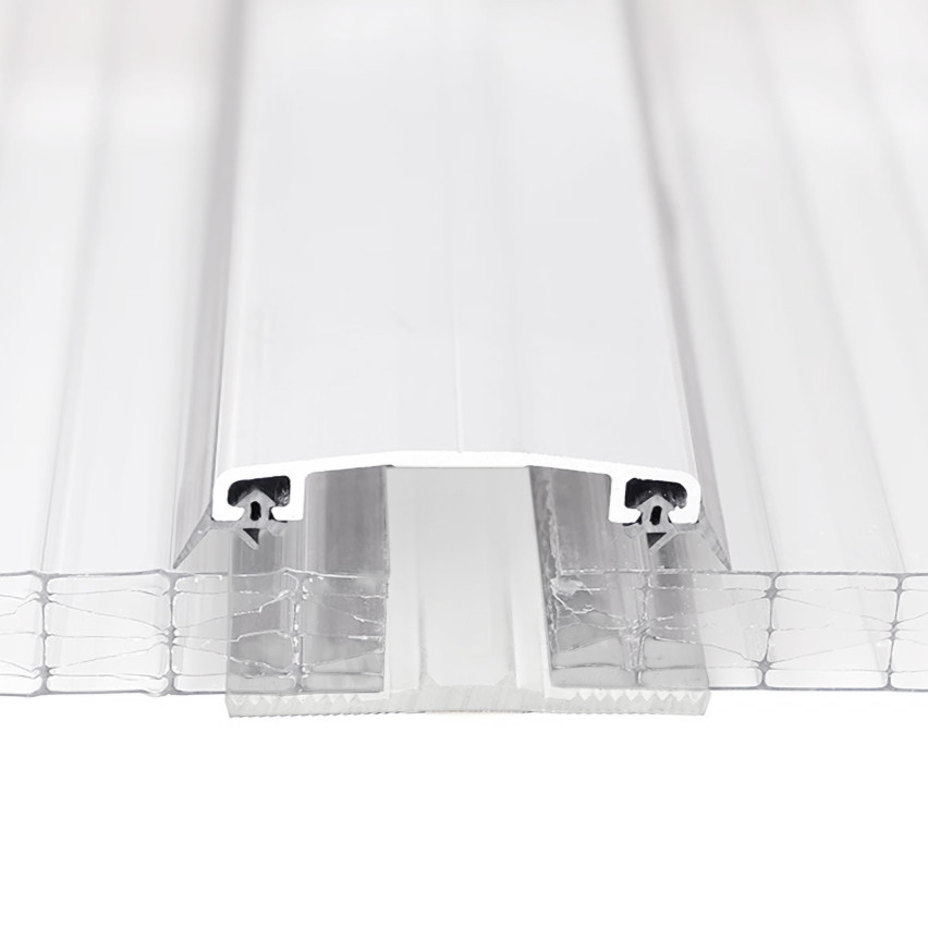 Self-adhesive polycarbonate seal, white, 1m