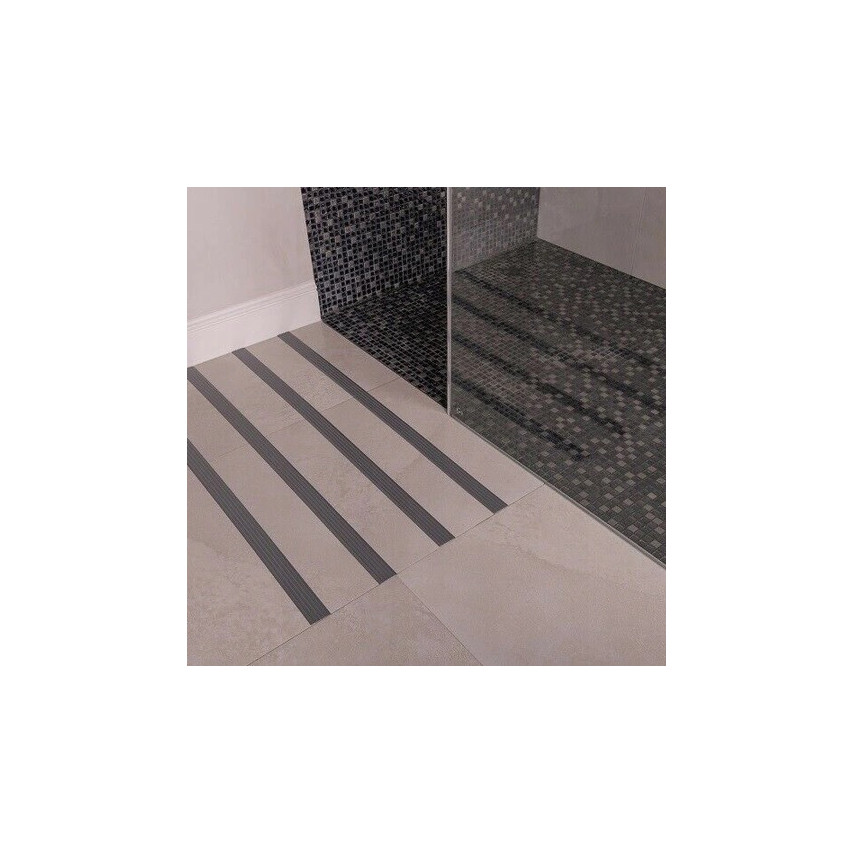 Non slip tape, 5m, grey